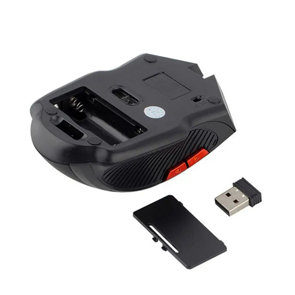 BARGAIN 2.4Ghz Gaming Wireless Mouse With USB Receiver 1000-1600 Adjustable DPI PC Computer Gaming Mouse