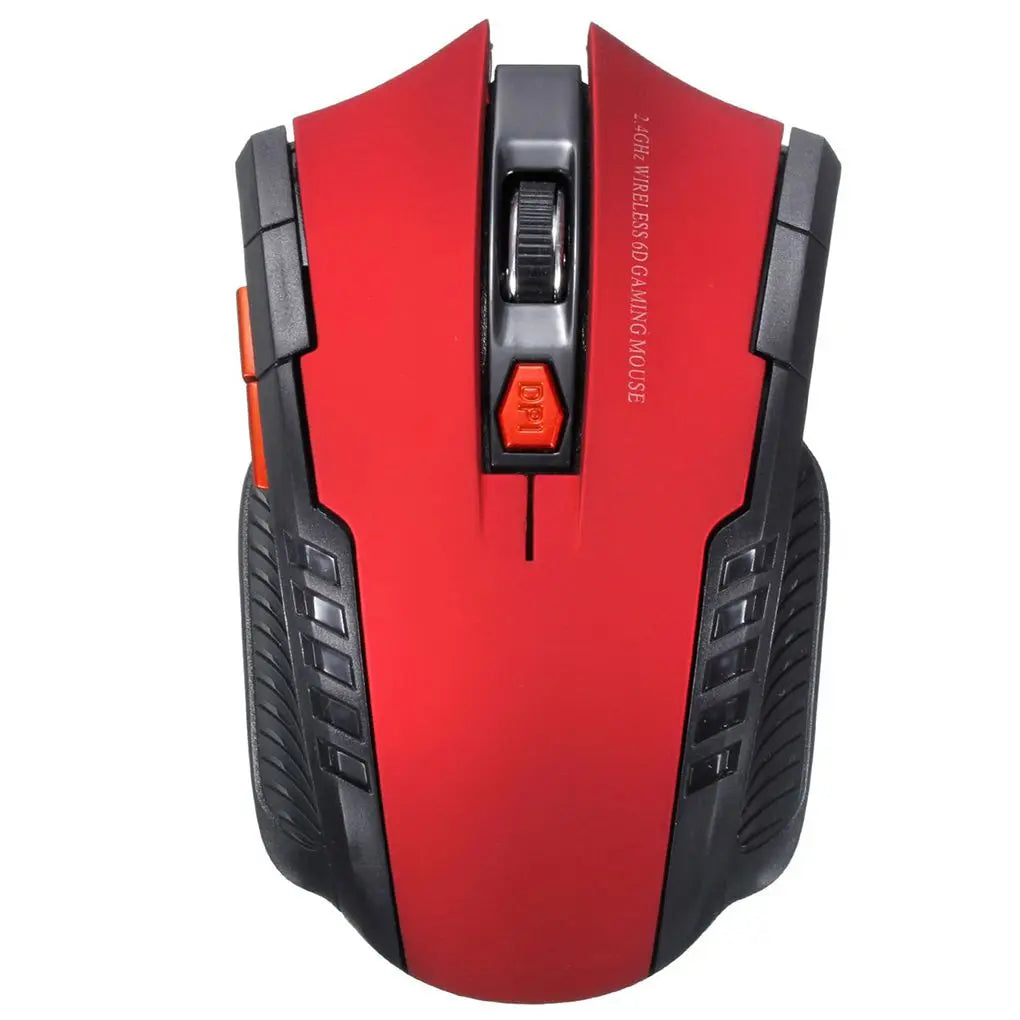 BARGAIN 2.4Ghz Gaming Wireless Mouse With USB Receiver 1000-1600 Adjustable DPI PC Computer Gaming Mouse