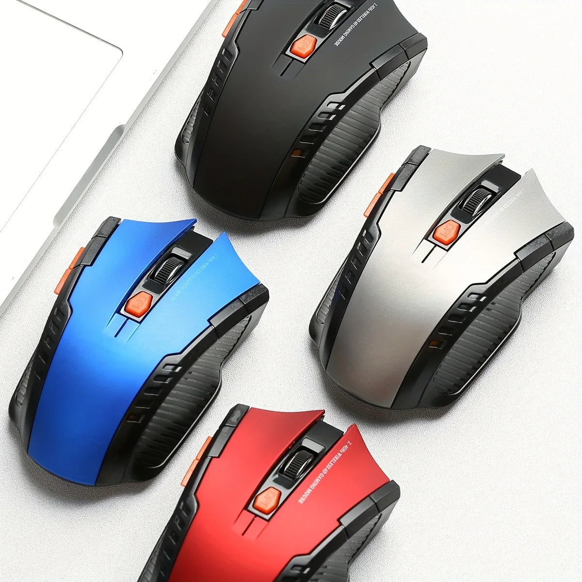 BARGAIN 2.4Ghz Gaming Wireless Mouse With USB Receiver 1000-1600 Adjustable DPI PC Computer Gaming Mouse